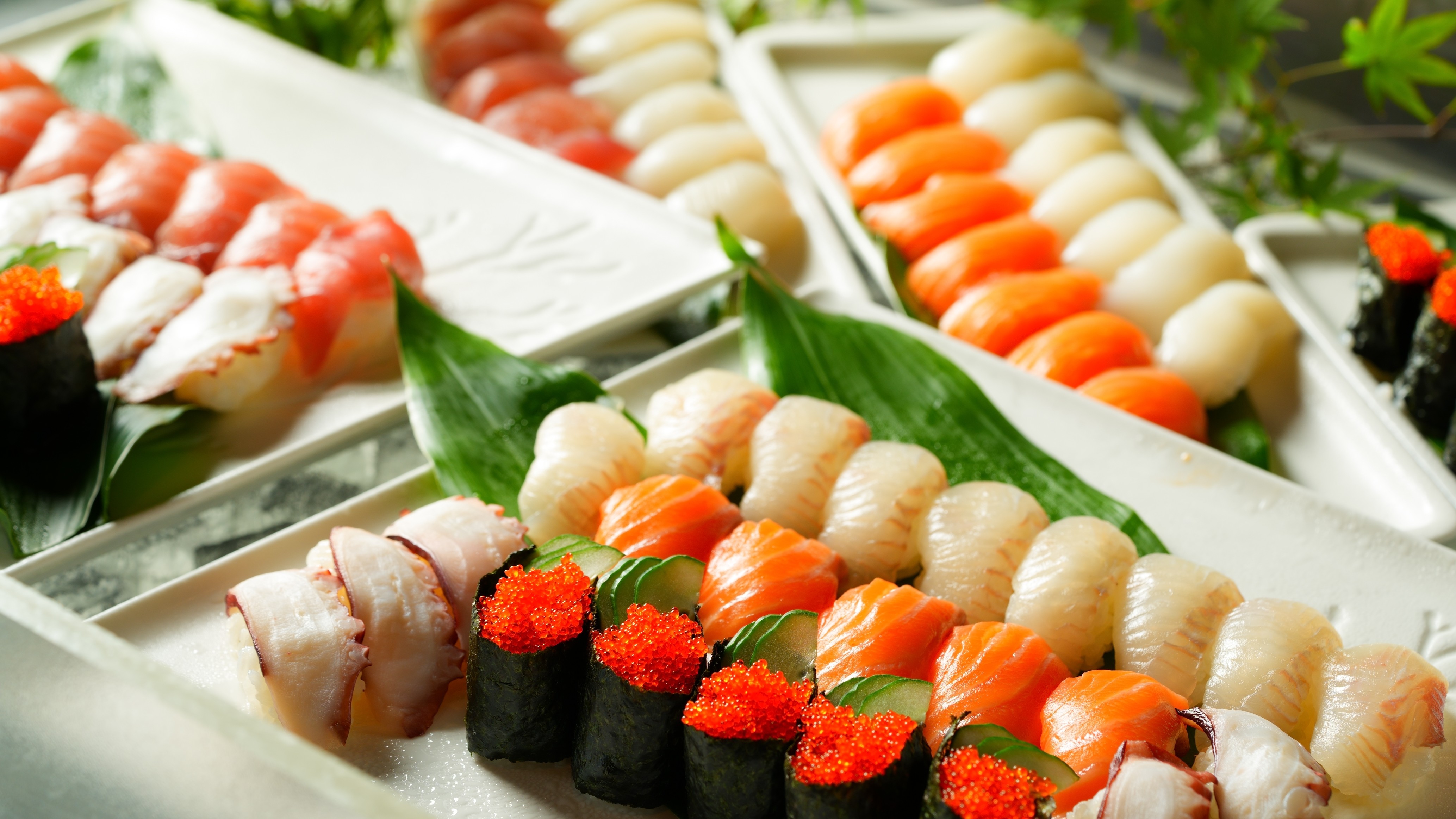 ビュッフェ　夕食一例