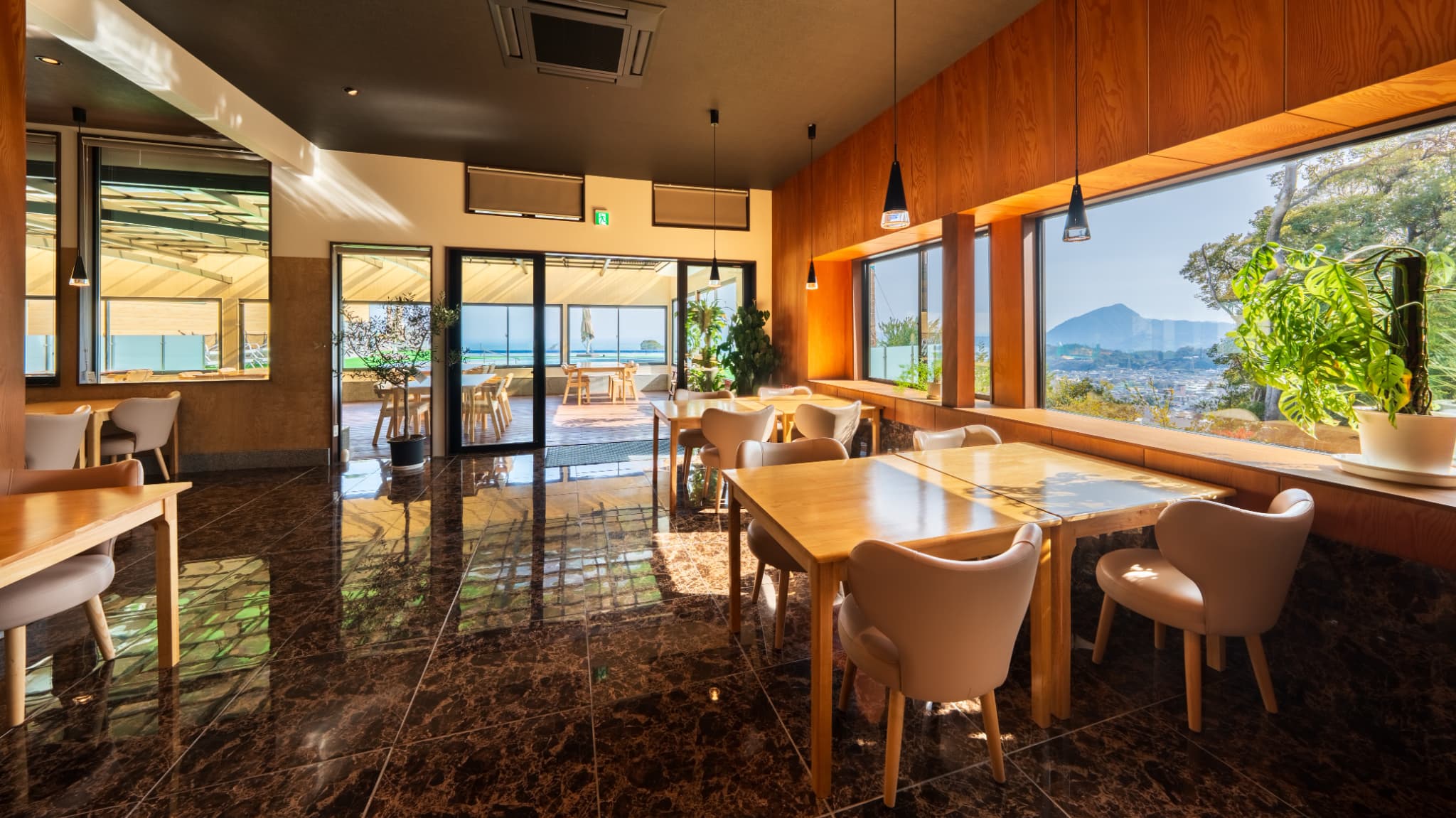 別府一望のレストラン 