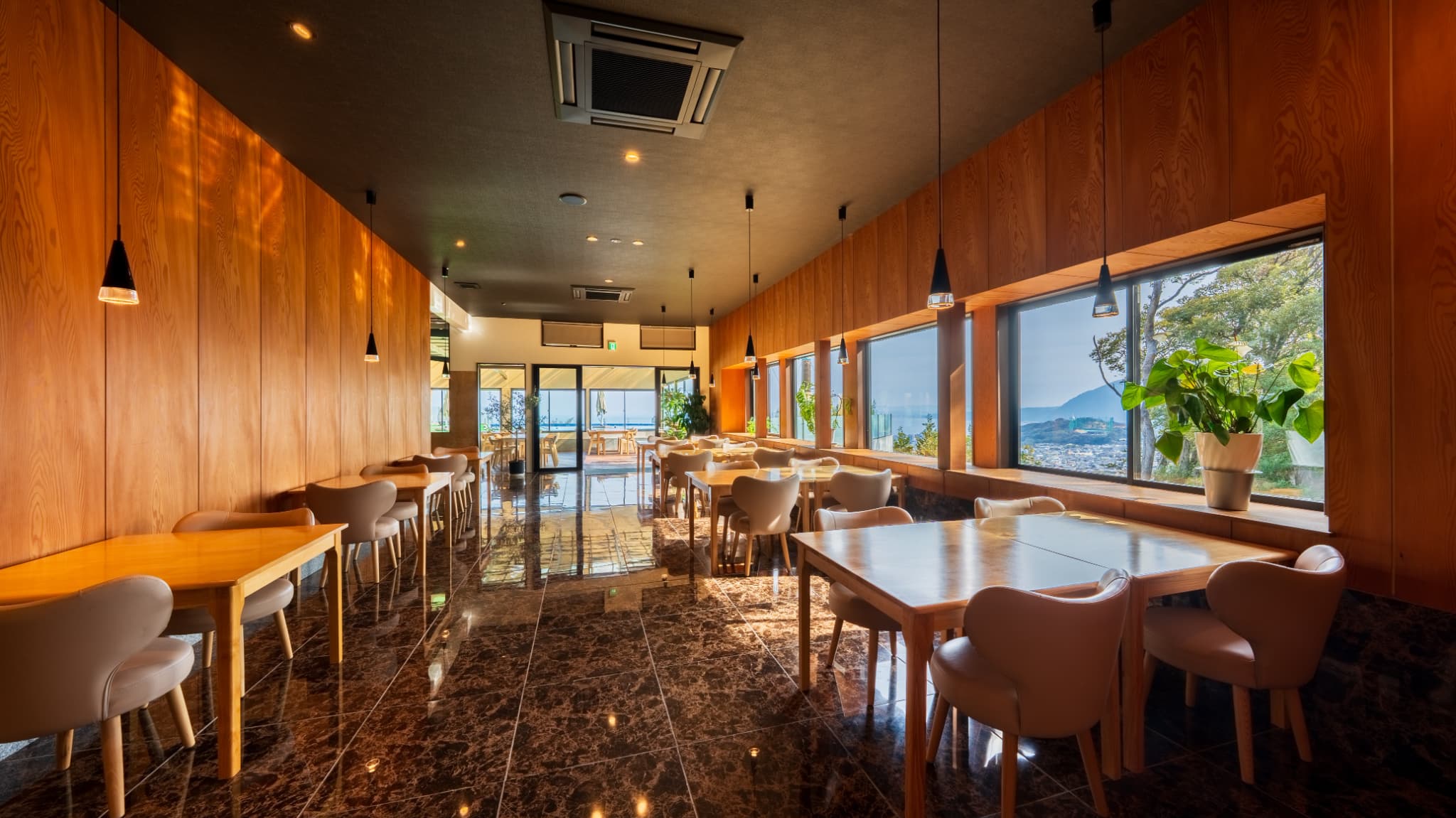 別府一望のレストラン 