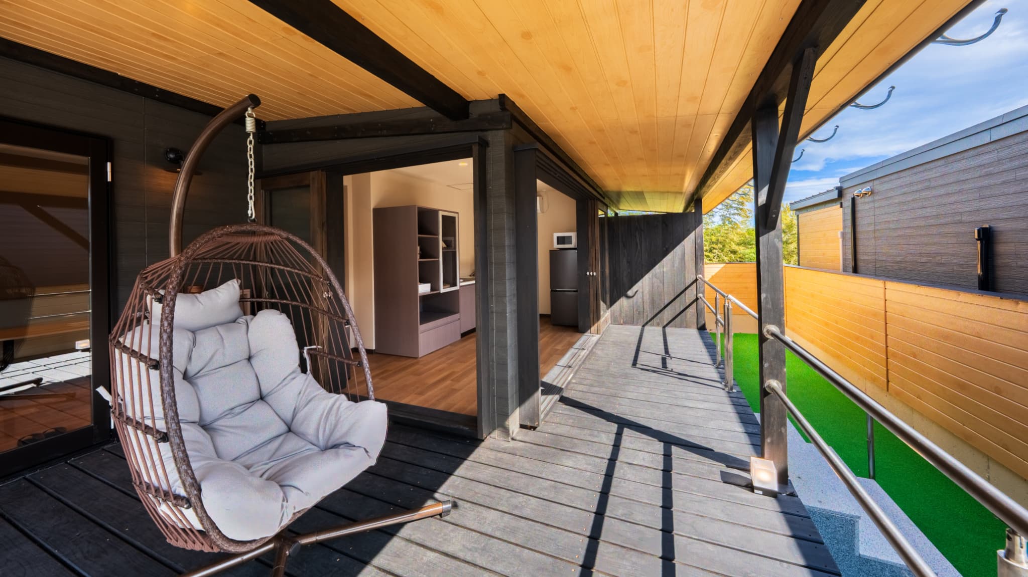 【スタンダードヴィラ／洋室／2ベッド】眺望なし