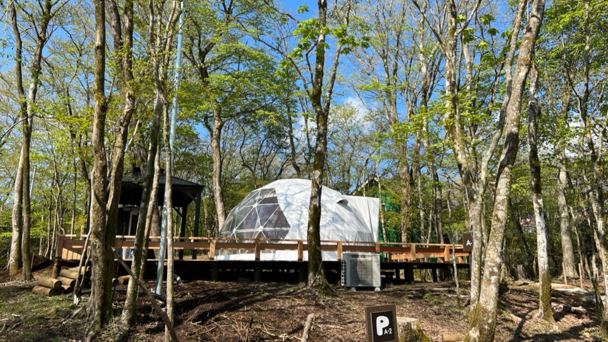 【十里木】JURIGIドーム専有80平米｜デッキ付