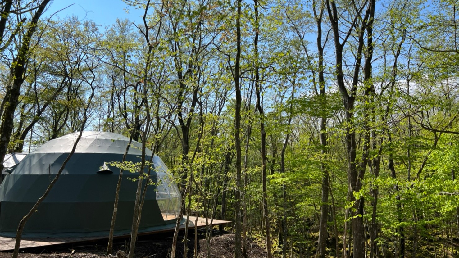 【富士】FUJIドーム専有96平米｜個室BBQ&デッキ付