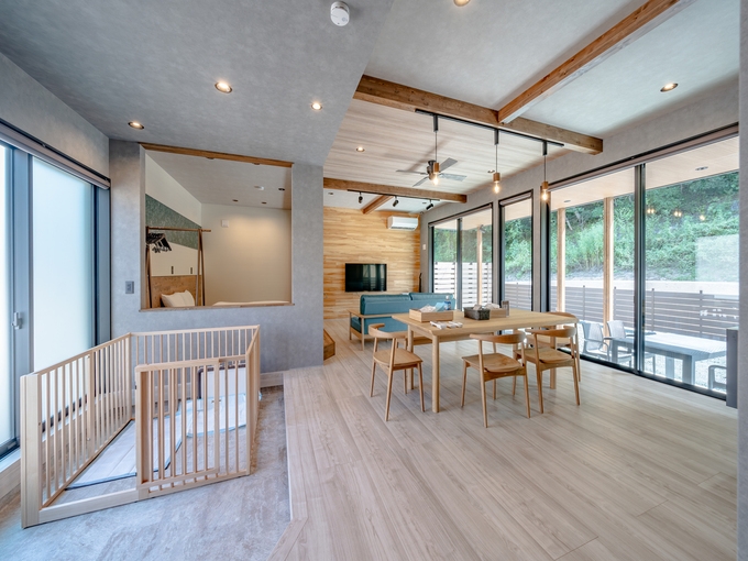 1棟貸切のペット棟(ペットOK)