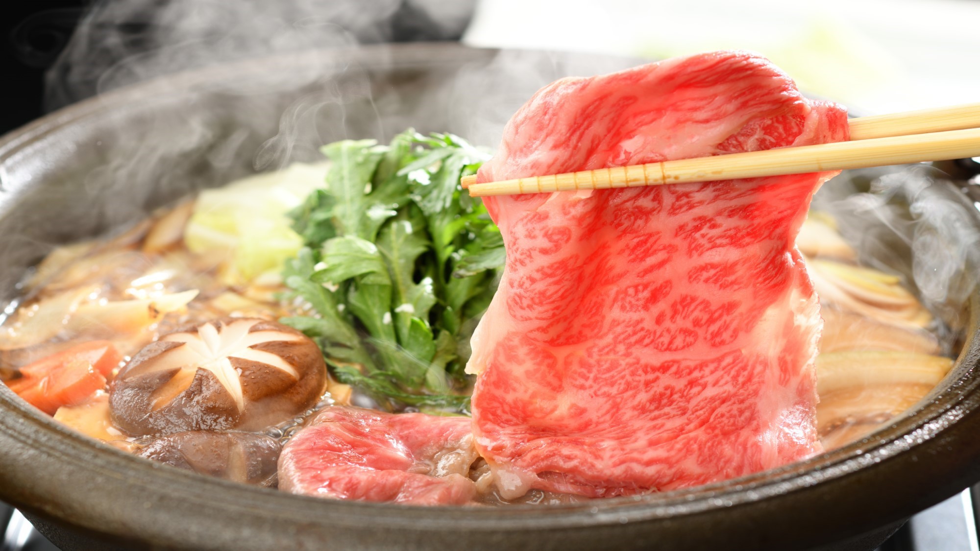 【お一人様2200円OFF】山形牛すき焼き・オリジナルそばがき代吉鍋＜一番人気の和会席＞