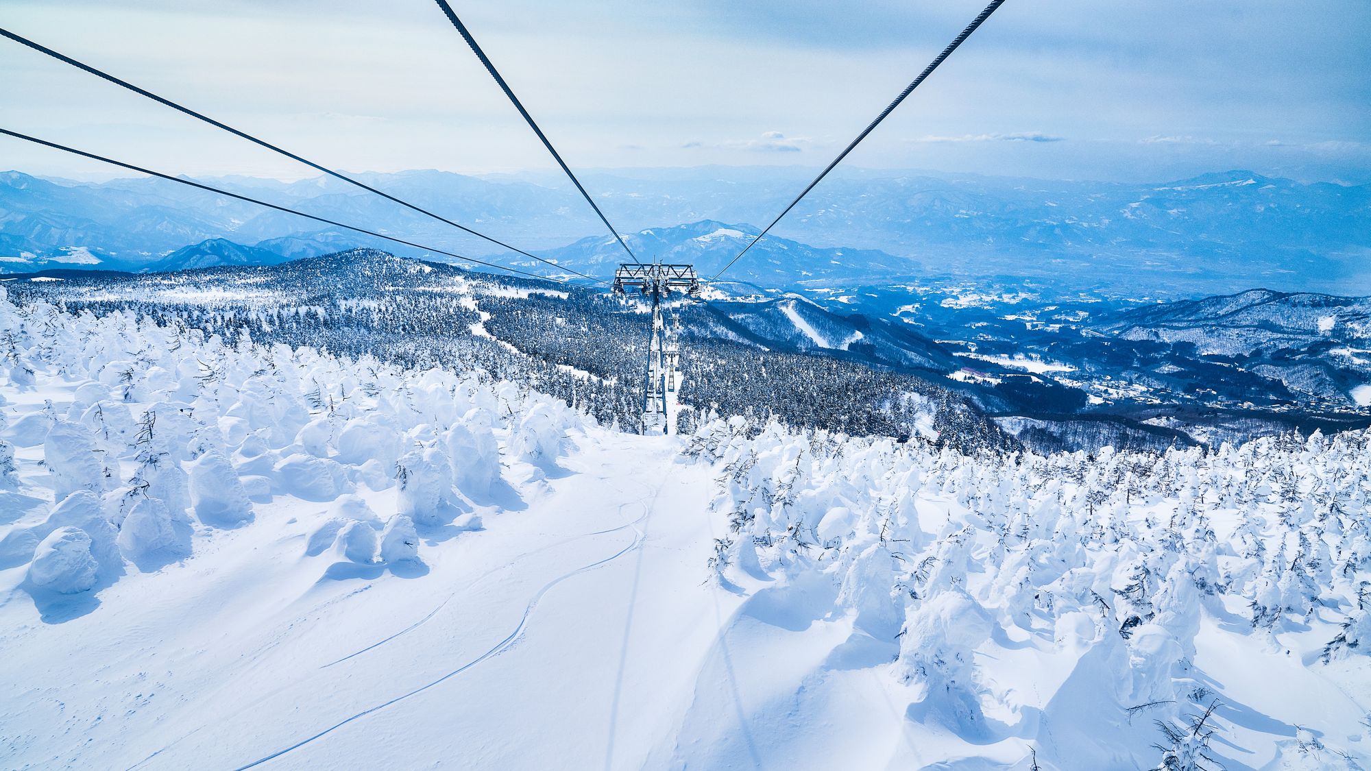 【周辺観光】蔵王の樹氷・ロープウェイ