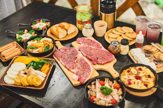 ★11/15〜12/25限定…クリスマス3大特典付きプラン★【C棟プレミアムドーム×近江牛BBQ】