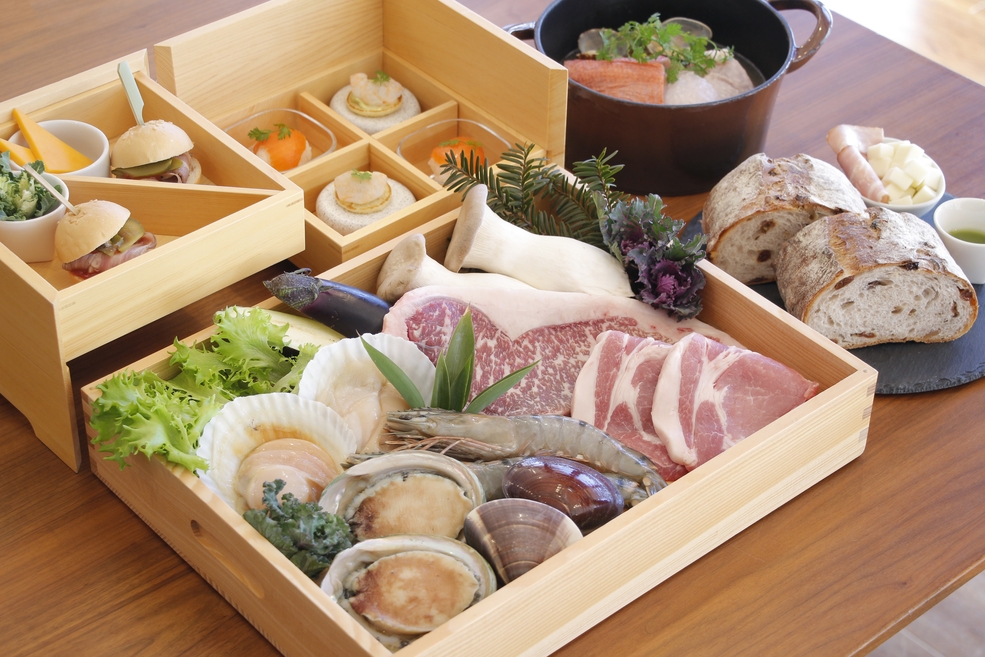 【離乳食付き・プレミアム】〜小さいお子様も一緒にお楽しみいただけるプレミアムプラン〜
