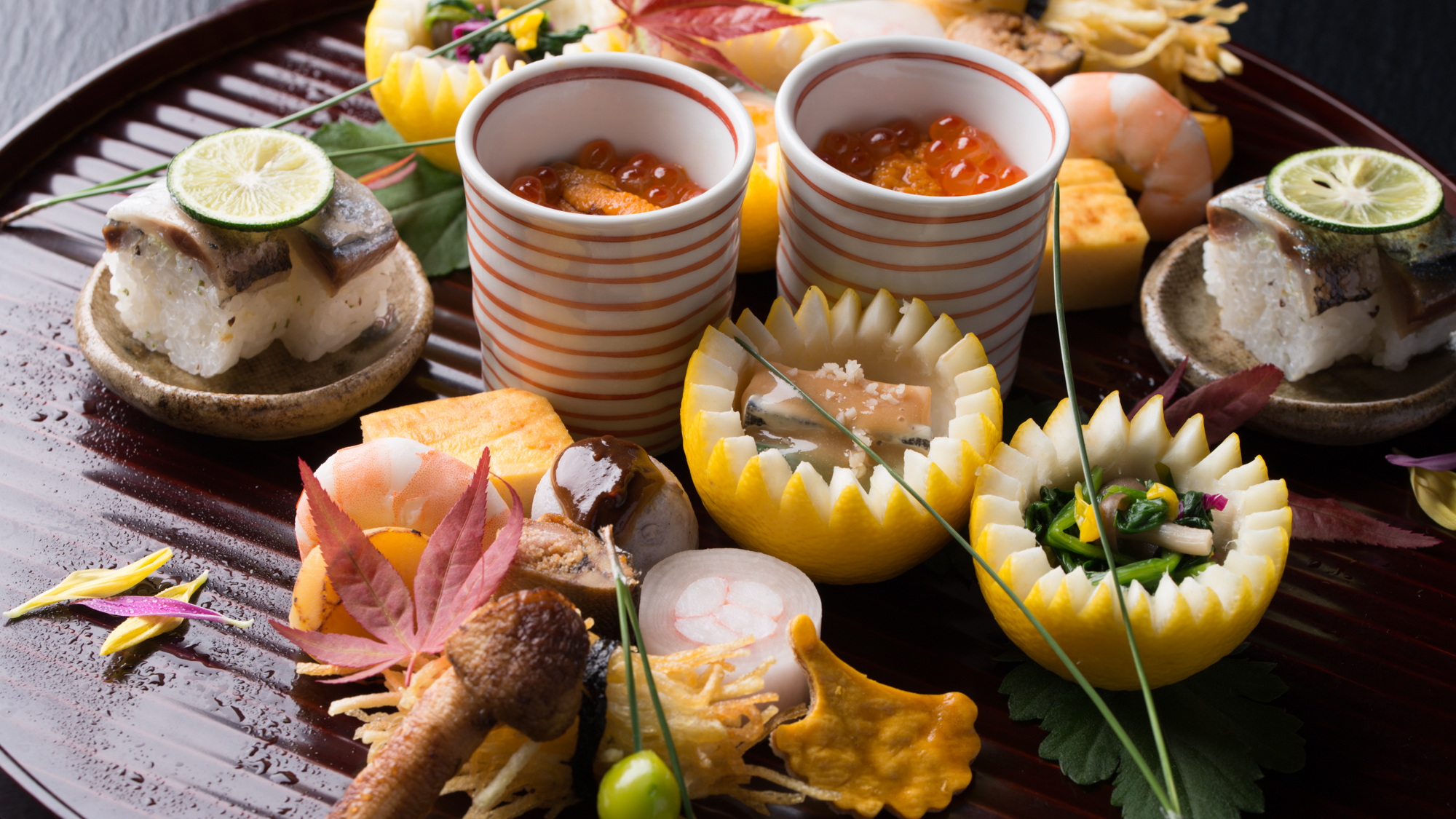 秋の八寸（一例）