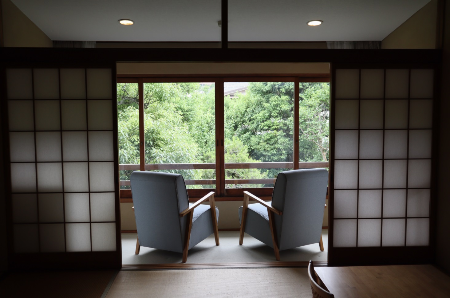 【212】別棟山庭の部屋｜和室＋広縁｜別棟２階｜禁煙