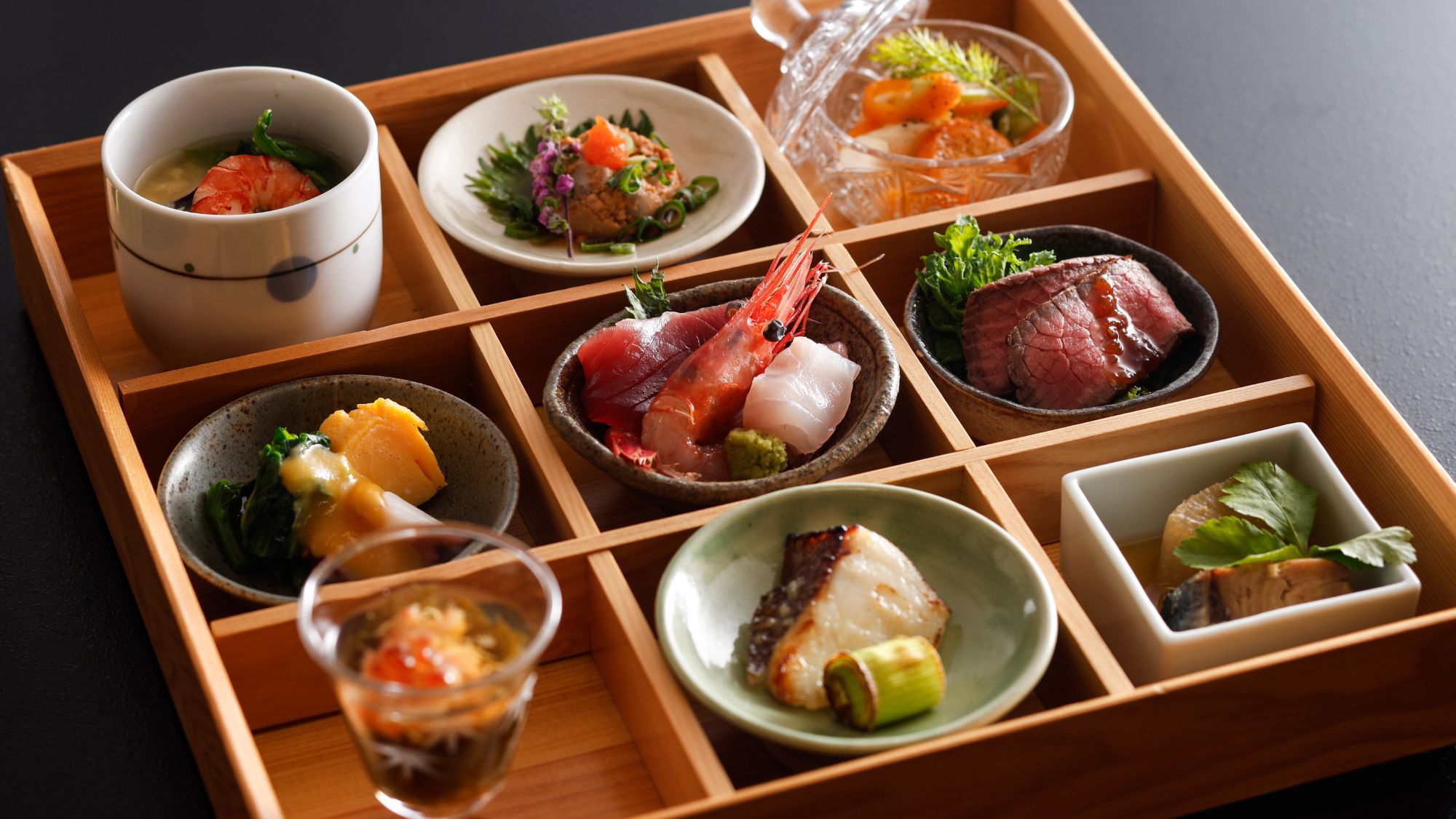 【当館人気№1★スタンダード】選べるメイン！鳥取和牛オレイン55「すき焼き」or魚介しゃぶ♪｜個室食