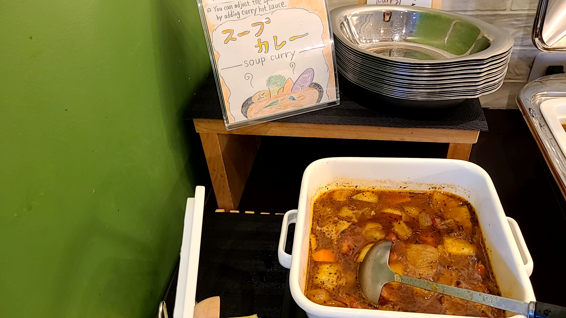 札幌発祥のカレー料理『スープカレー』日替わりで提供しております