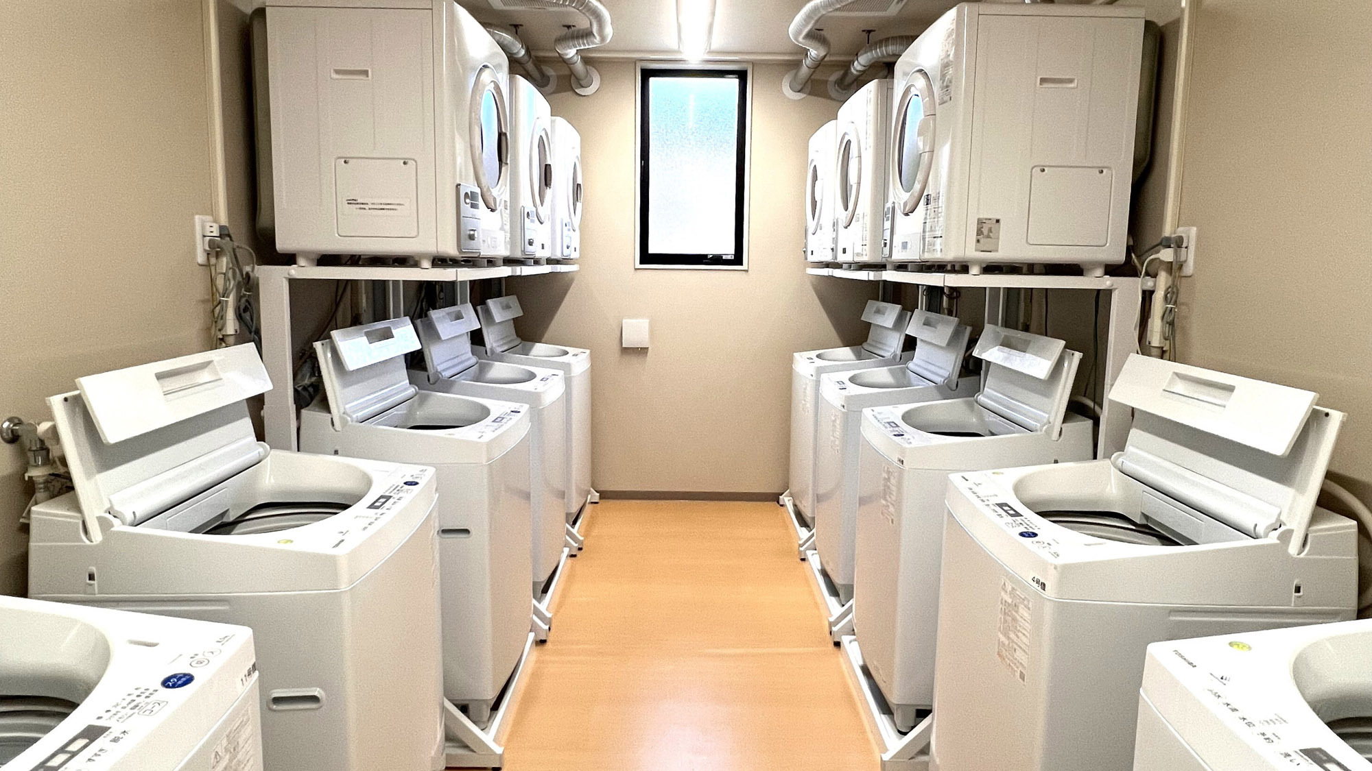 【設備】別館：ランドリー・乾燥機も設置しております