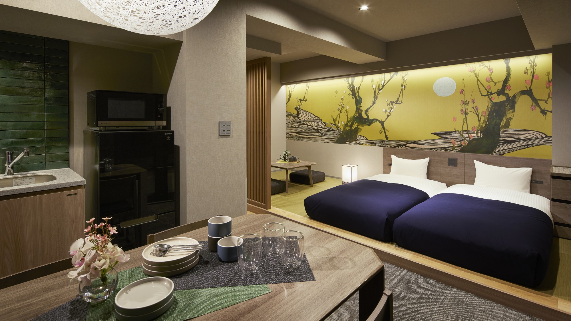 モデレート4ベッド - ジャパニーズスタイル Moderate 4 Beds (Japanese)