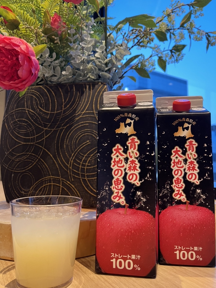 【お土産に是非♪】りんごジュース付プラン♪《朝食付き》