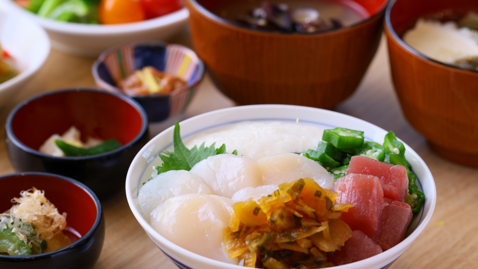 ◆朝食　青森県産「めったら丼」