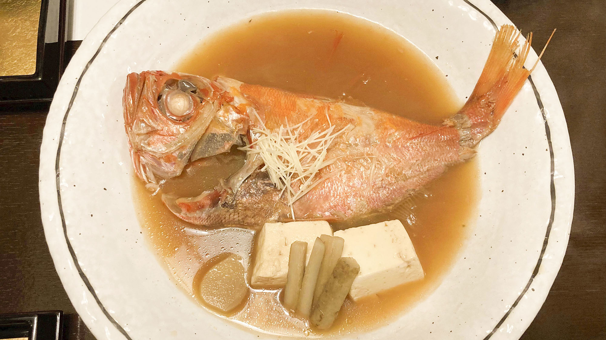 ・【食事】当館自慢の金目鯛の煮付けをお楽しみください