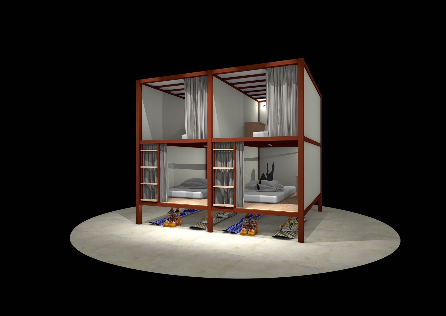 【さき楽14】20％off!!◆女性専用◆スタンダードドミトリー（相部屋）