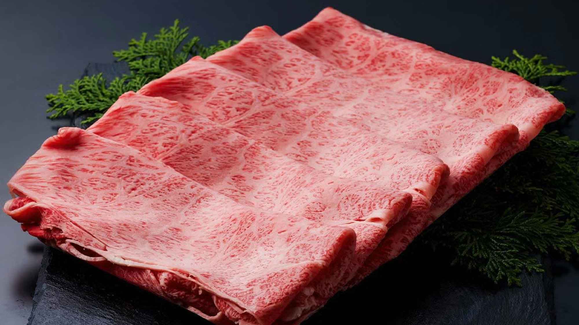 【夕食イメージ】伊万里牛のしゃぶしゃぶ
