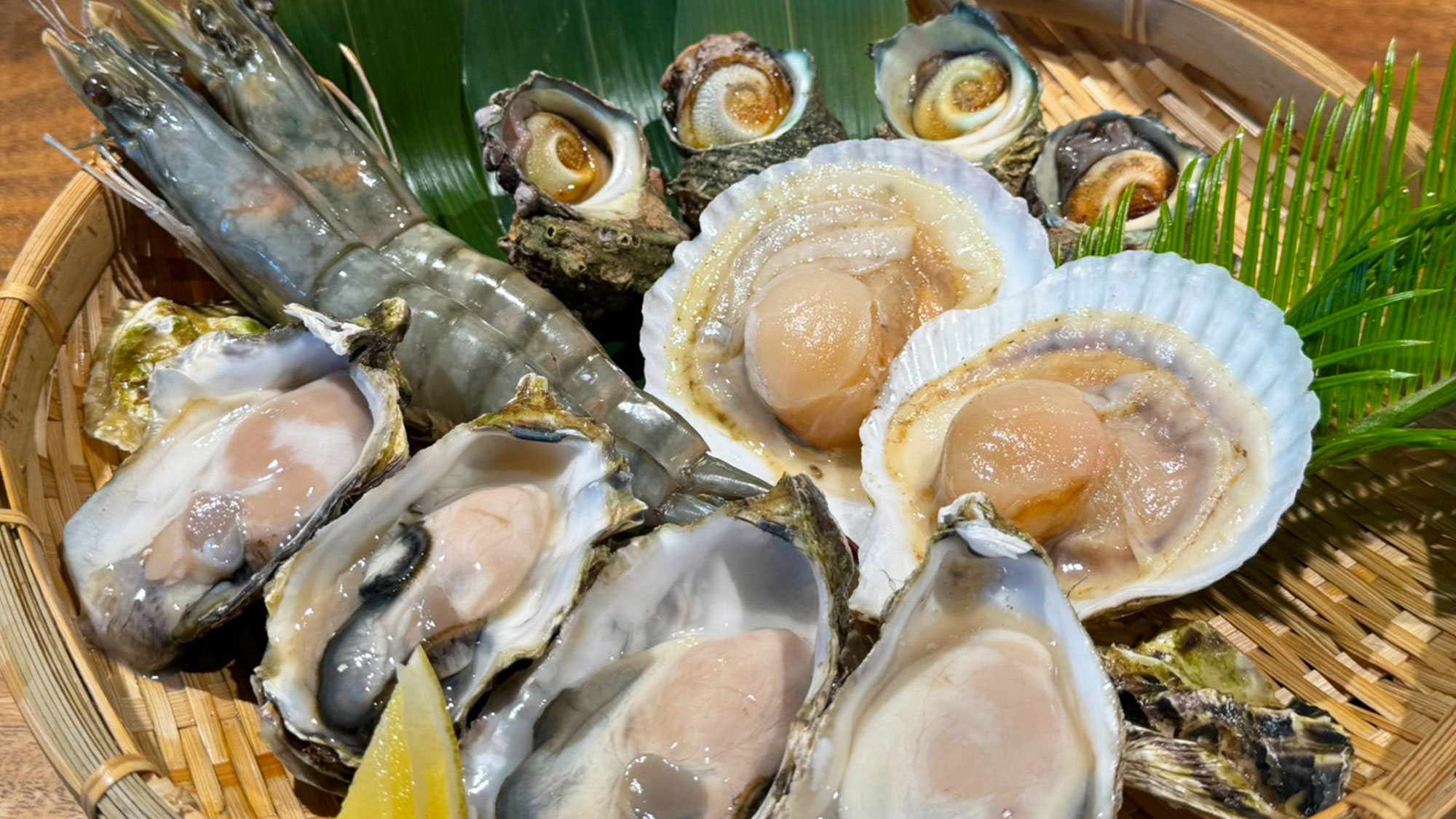 【BBQ／海鮮セット】新鮮な海の幸を贅沢にBBQでご堪能ください