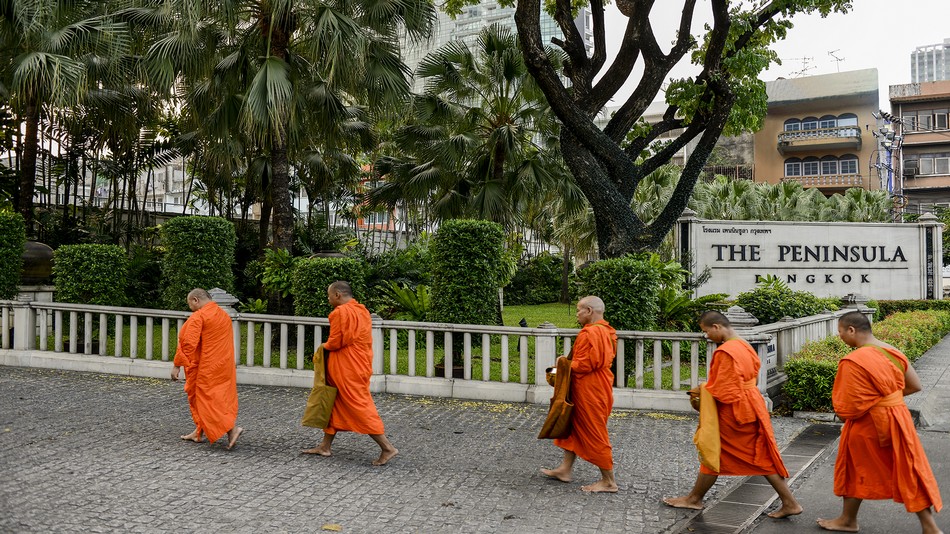 ホテルアクティビティー托鉢