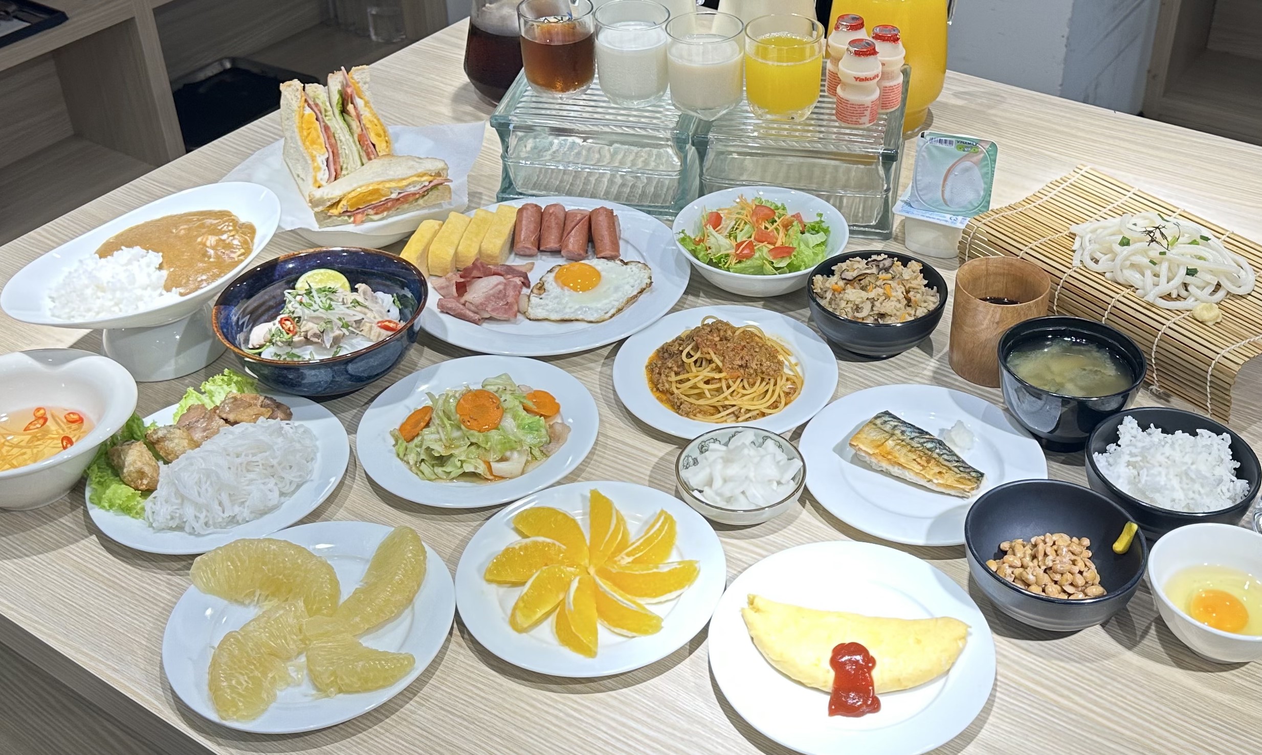 朝食ブッフェ(ハーフブッフェ)