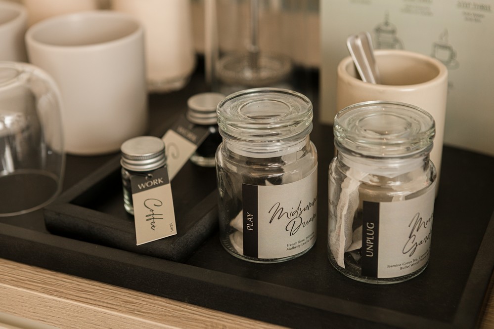 室内のアメニティ