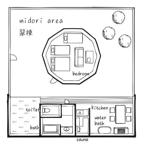 翠棟　見取り図