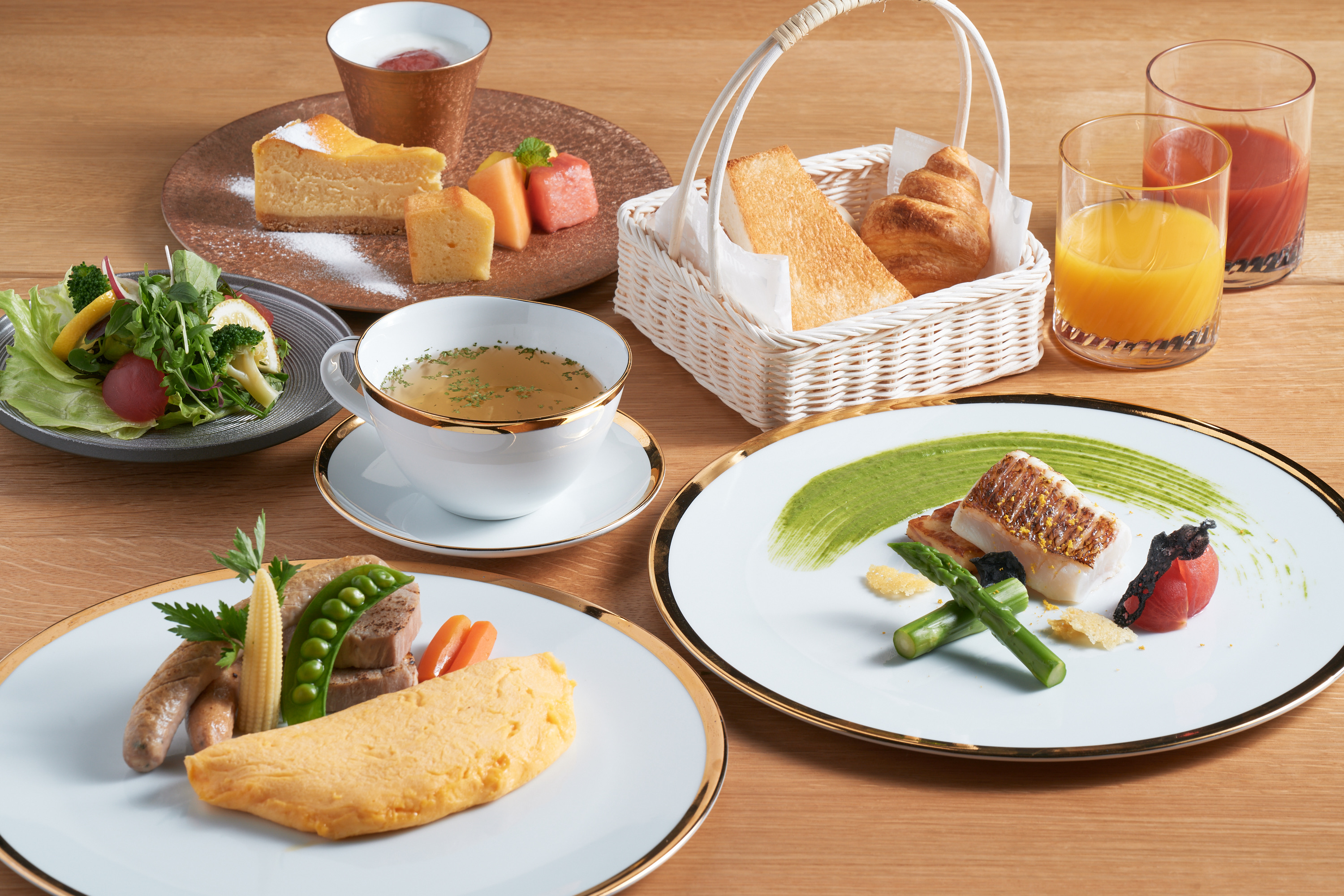 ご朝食一例