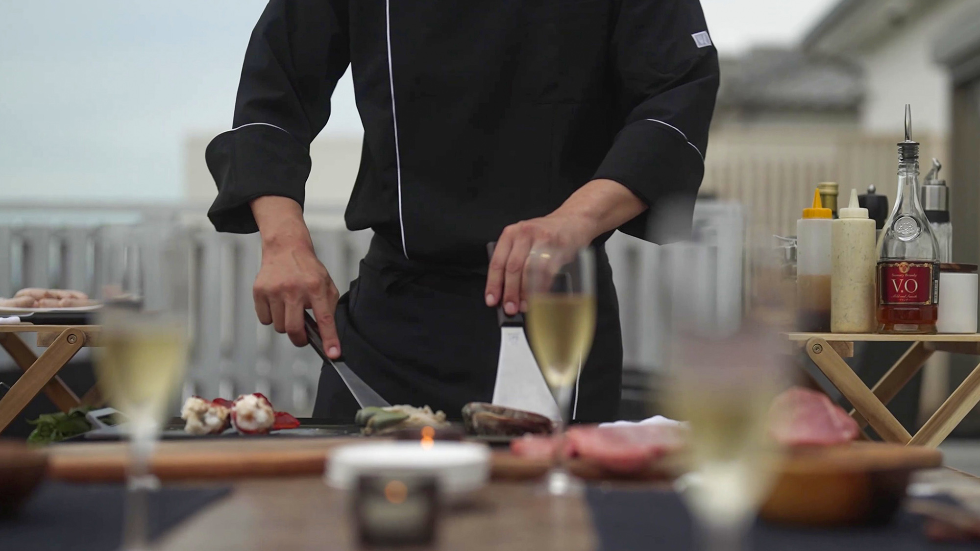 ・【出張ステーキプラン】鉄板焼ステーキコースで至福のひとときを。特別な日を忘れられない一日に