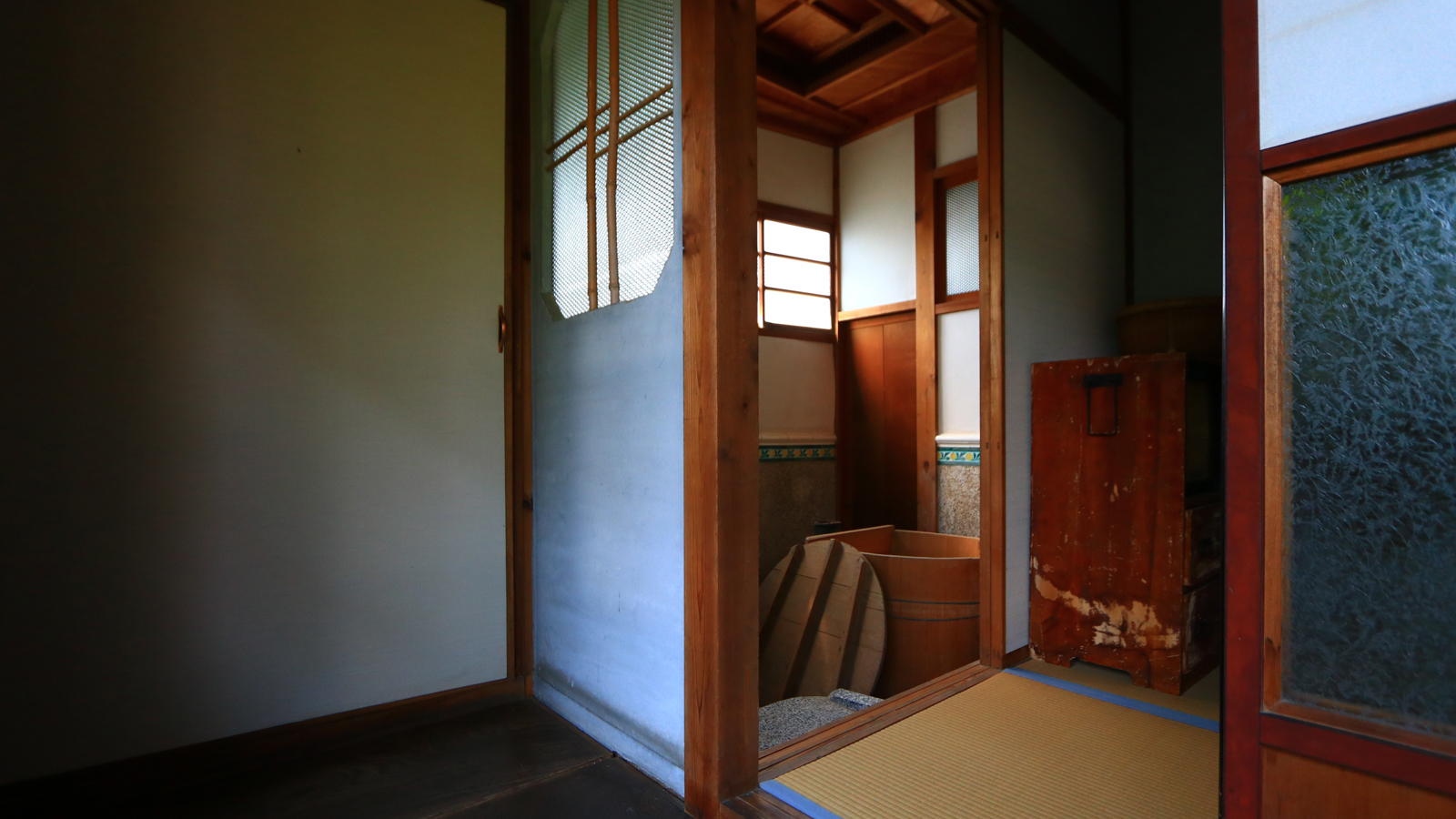 【館内】明治時代の風呂場