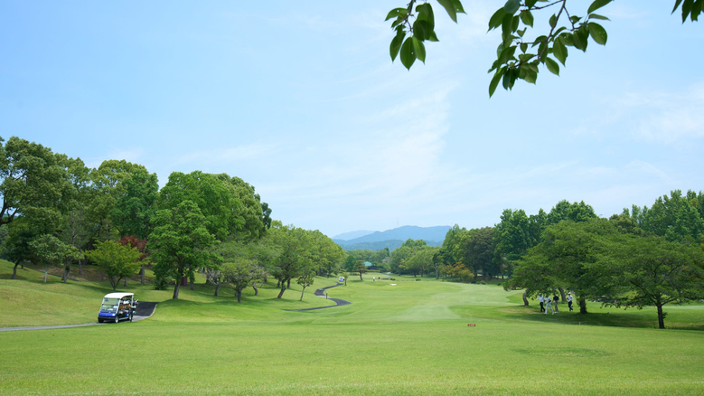 【期間限定】＜直前割・朝食付き＞甘木の景観を愉しむゴルフコース 1Rプレー付