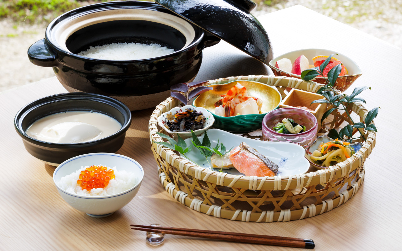 朝食一例