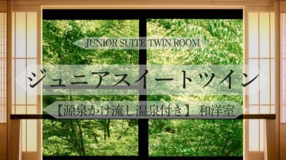 ジュニアスイートツイン（和洋室）