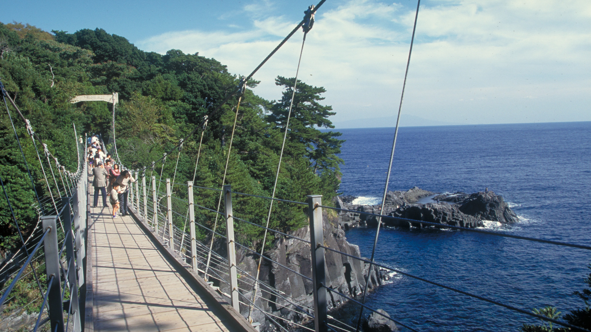 城ヶ崎橋立つり橋