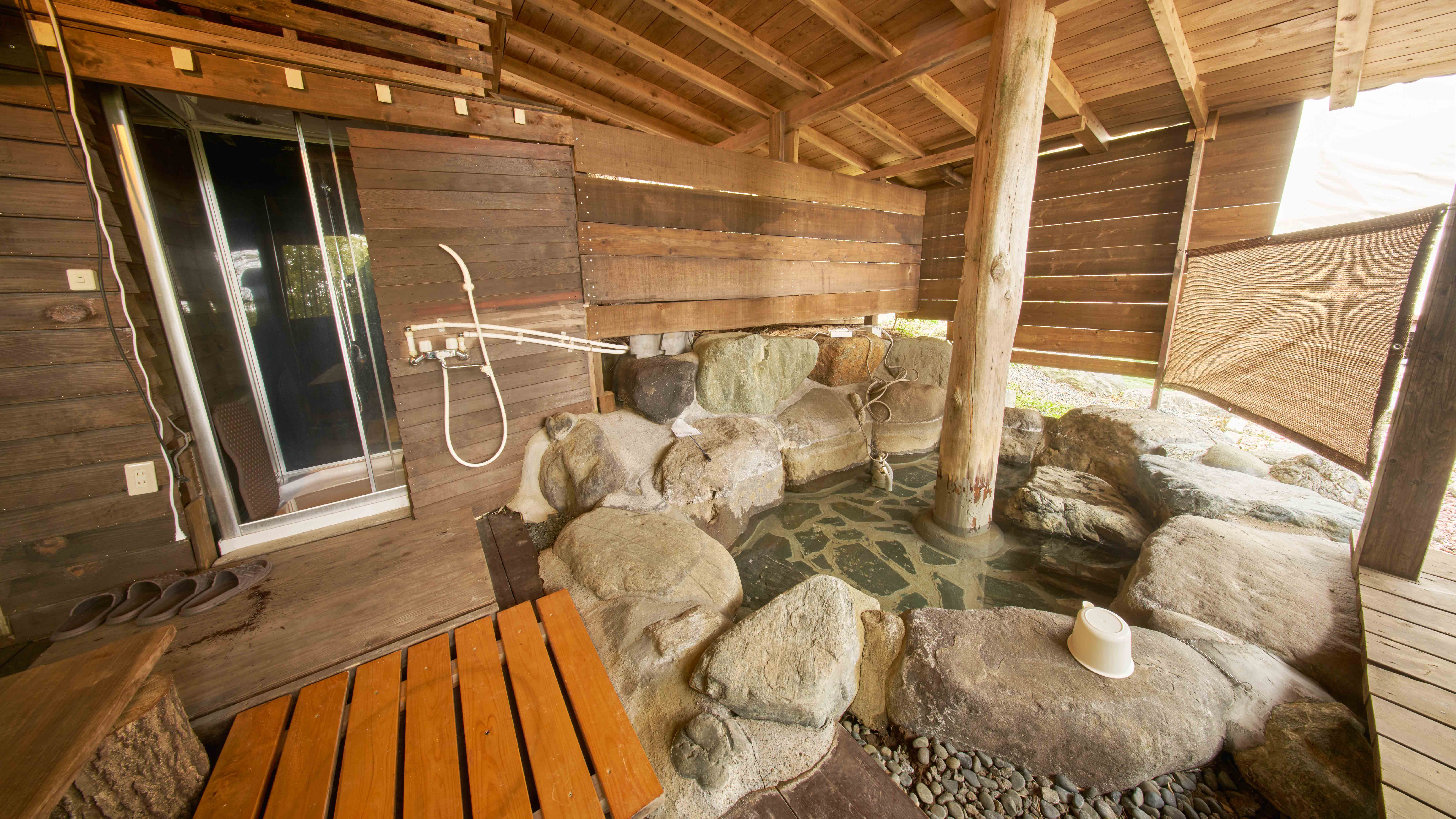 ・【ドームテントF】Fテント専用貸切露天風呂完備