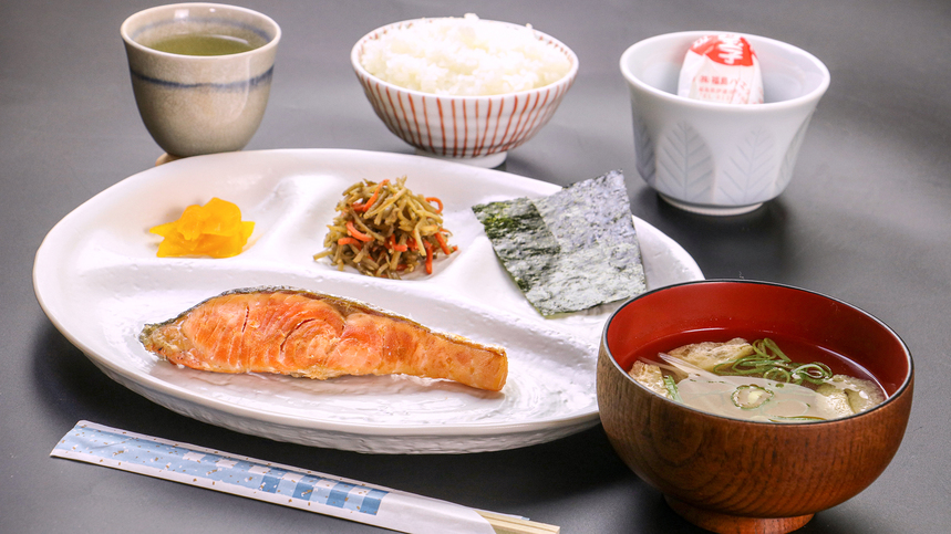 ≪エコ1泊朝食付き≫農家直送・福島県産コシヒカリを使用！日替わりの和朝食をご用意★