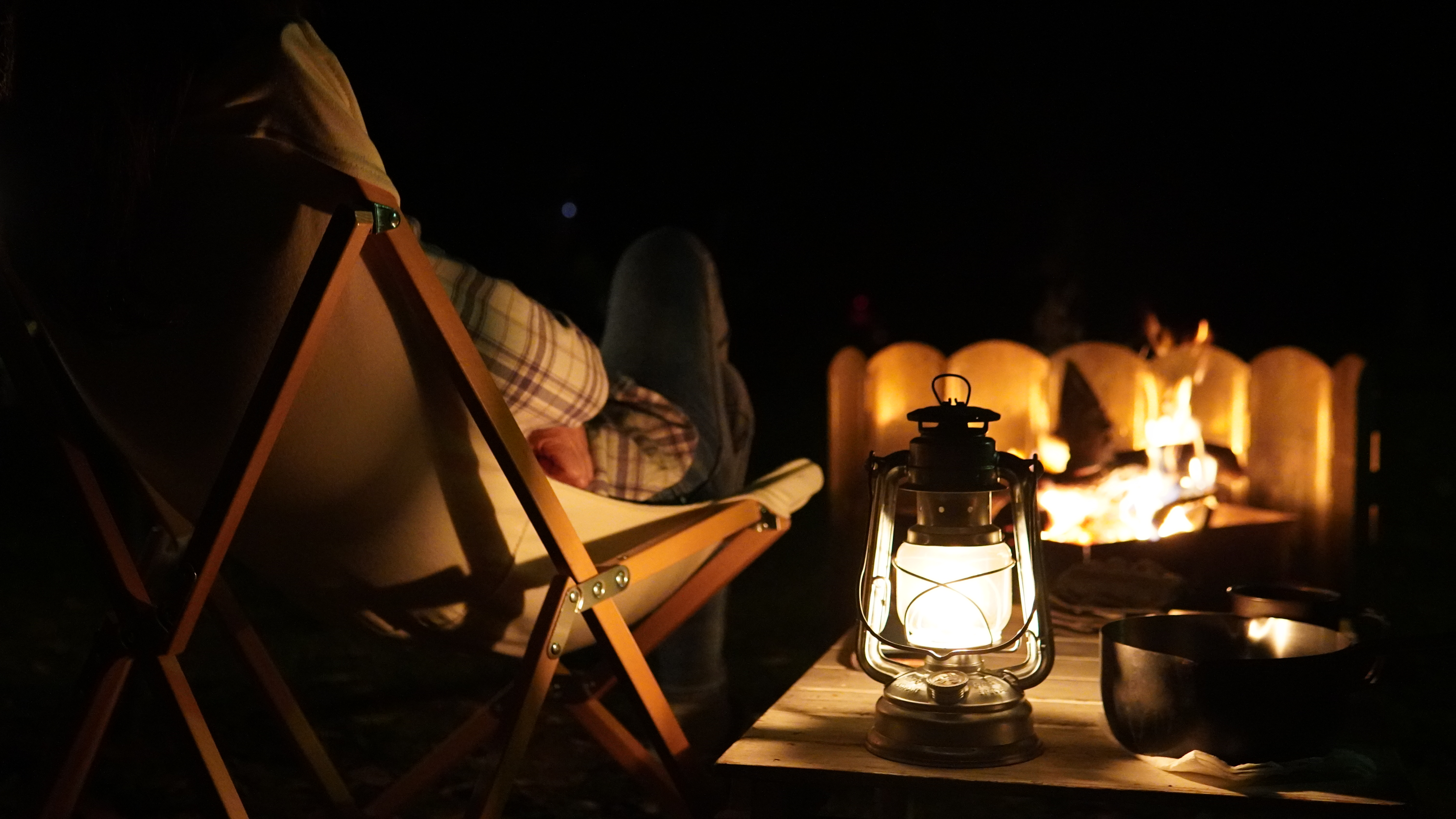 湖桑庵キャンプ場車中泊