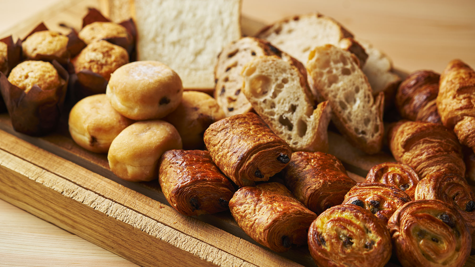 朝食ビュッフェ