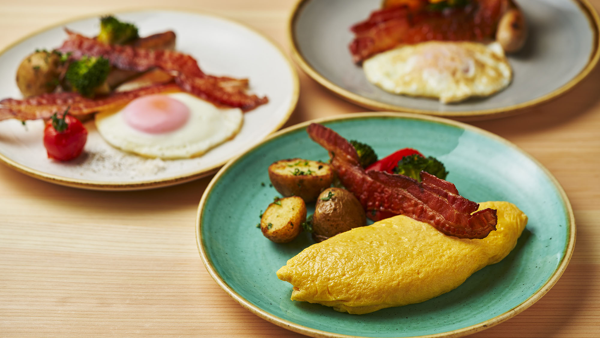 朝食ビュッフェ