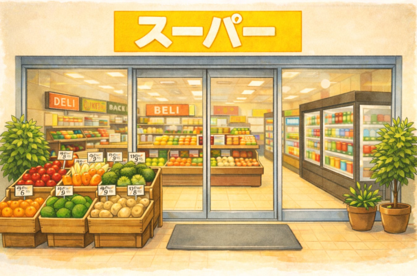 沖縄で有名な辻スーパー近くです