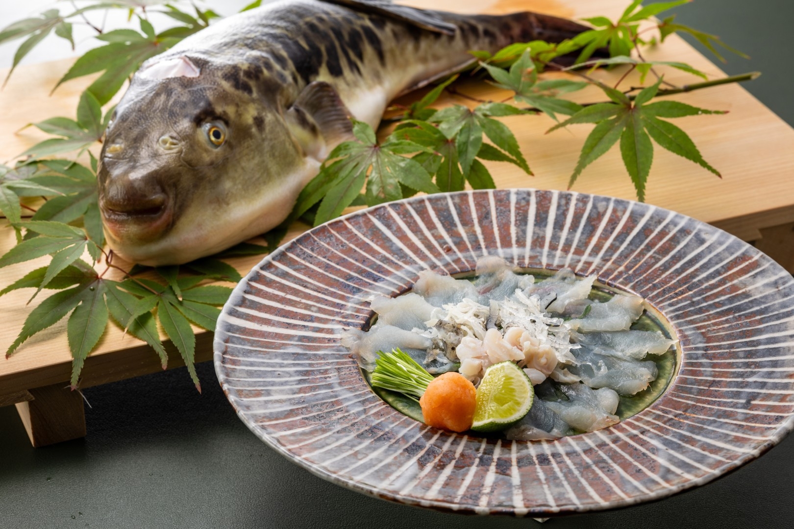 【ふぐ尽くし】＼オールインクルーシブ／ふぐフルコース！知多の冬の味覚ふぐ料理を贅沢に味わう【2食付】