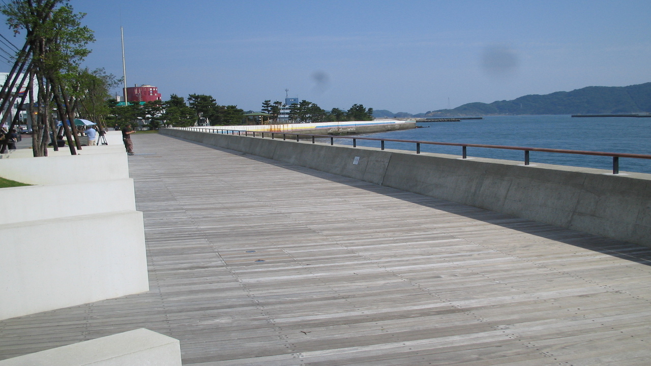 カモメの散歩道