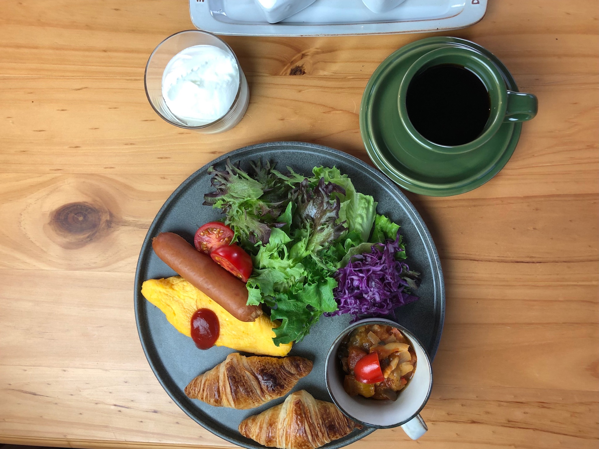 【八ケ岳ロッジ】朝食例