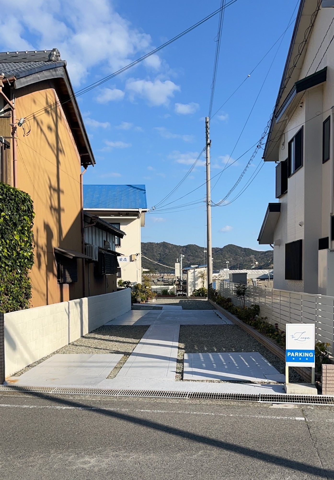 宿から徒歩1分の第2駐車場