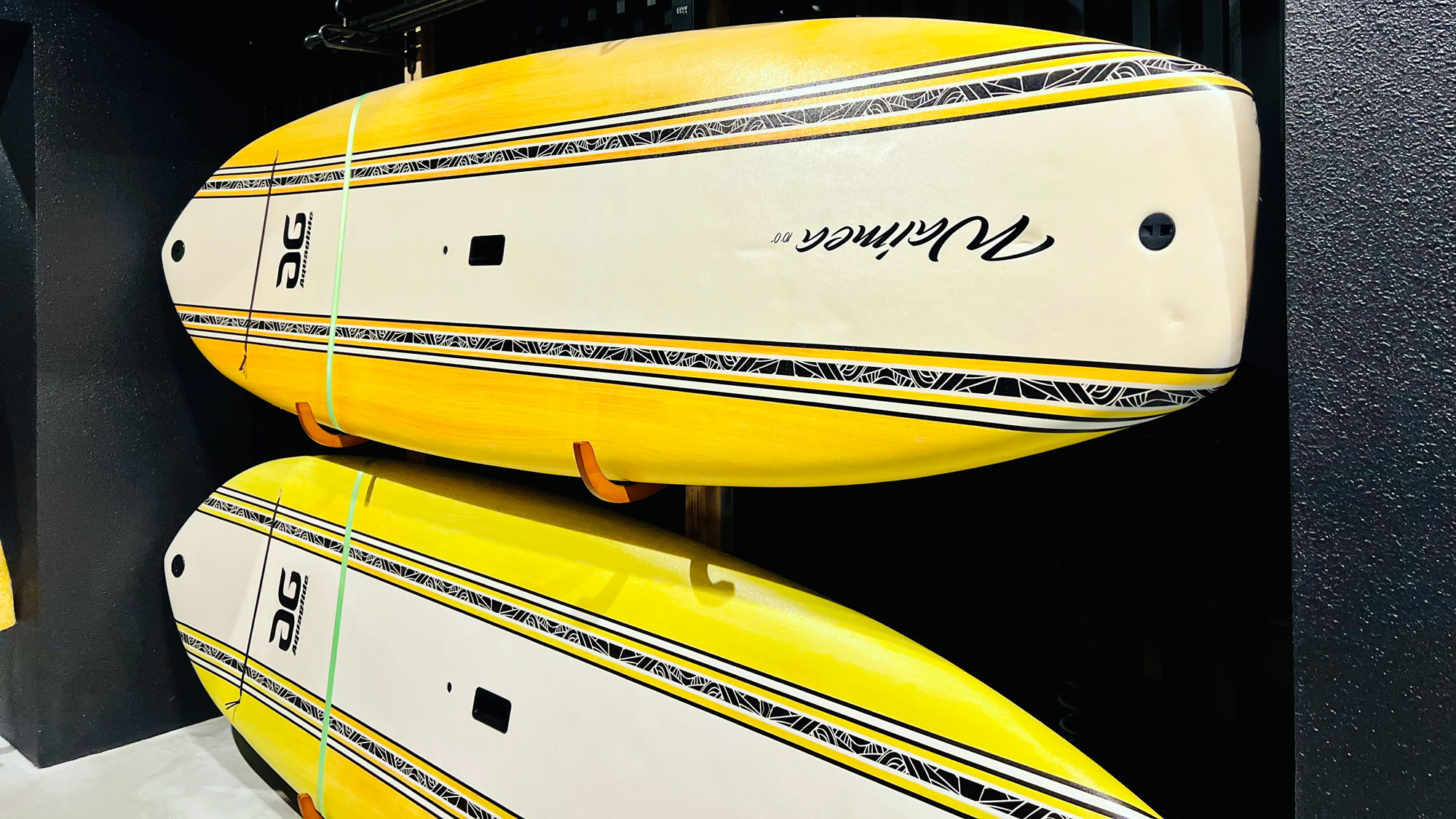 外観　エントランス内－雰囲気漂うサーフィンボード
