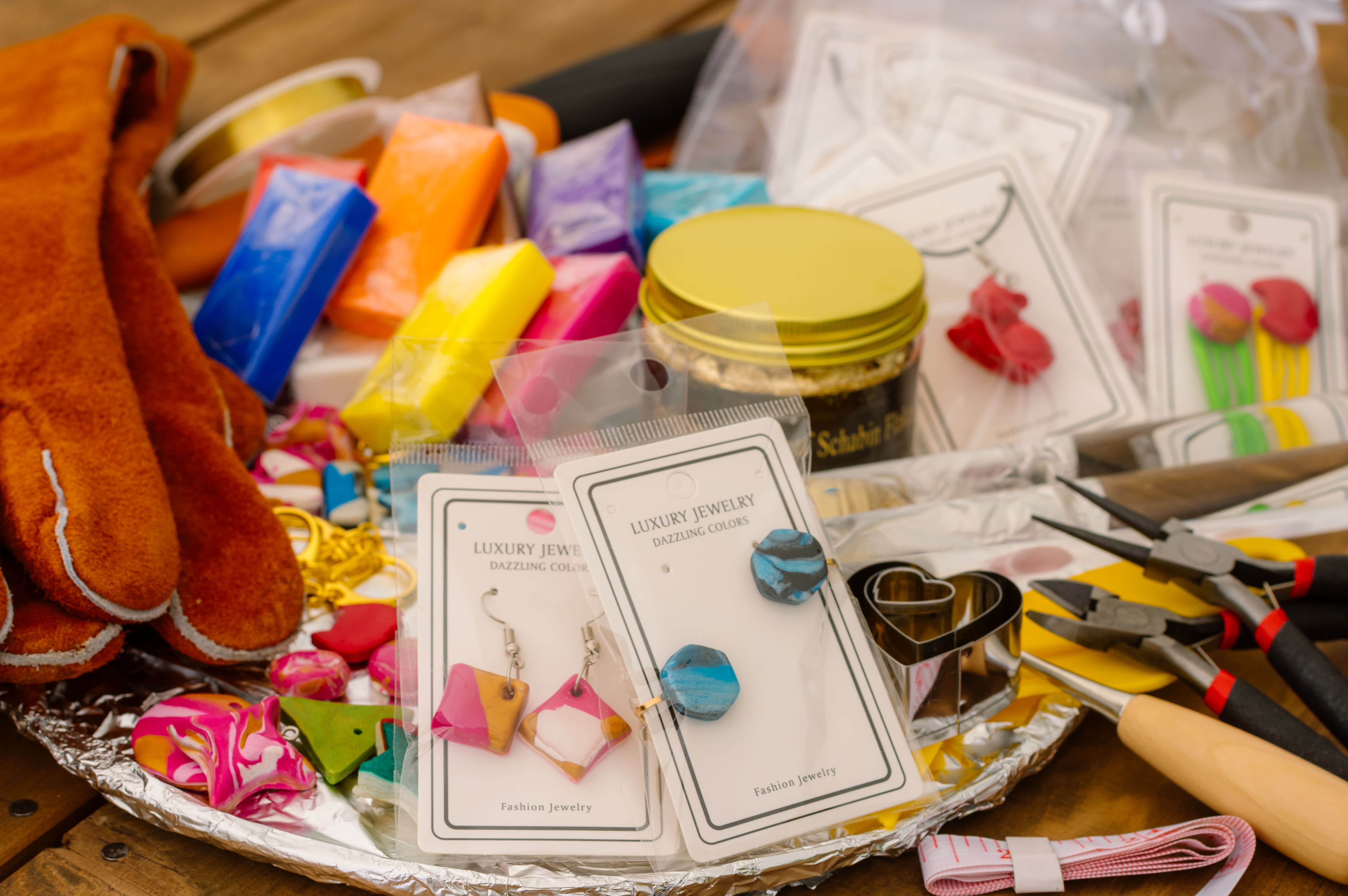 プチ陶芸　アクセサリーづくり