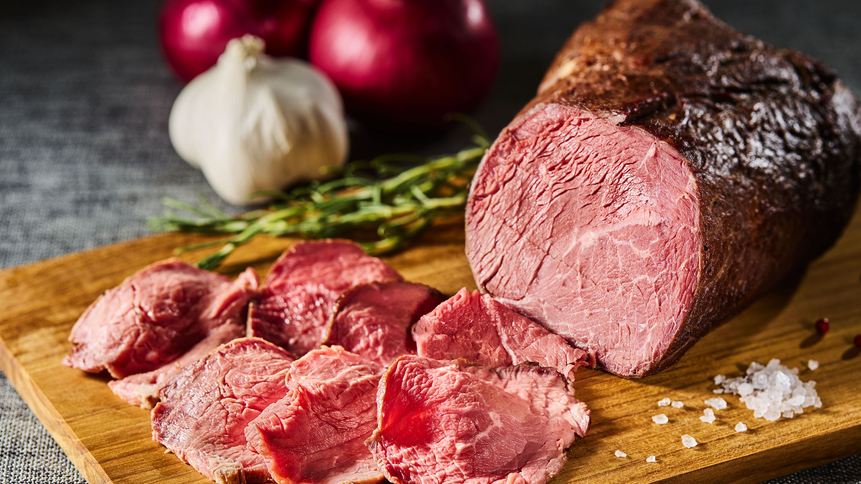 朝食ビュッフェ｜ローストビーフでアレンジメニューをお楽しみください。