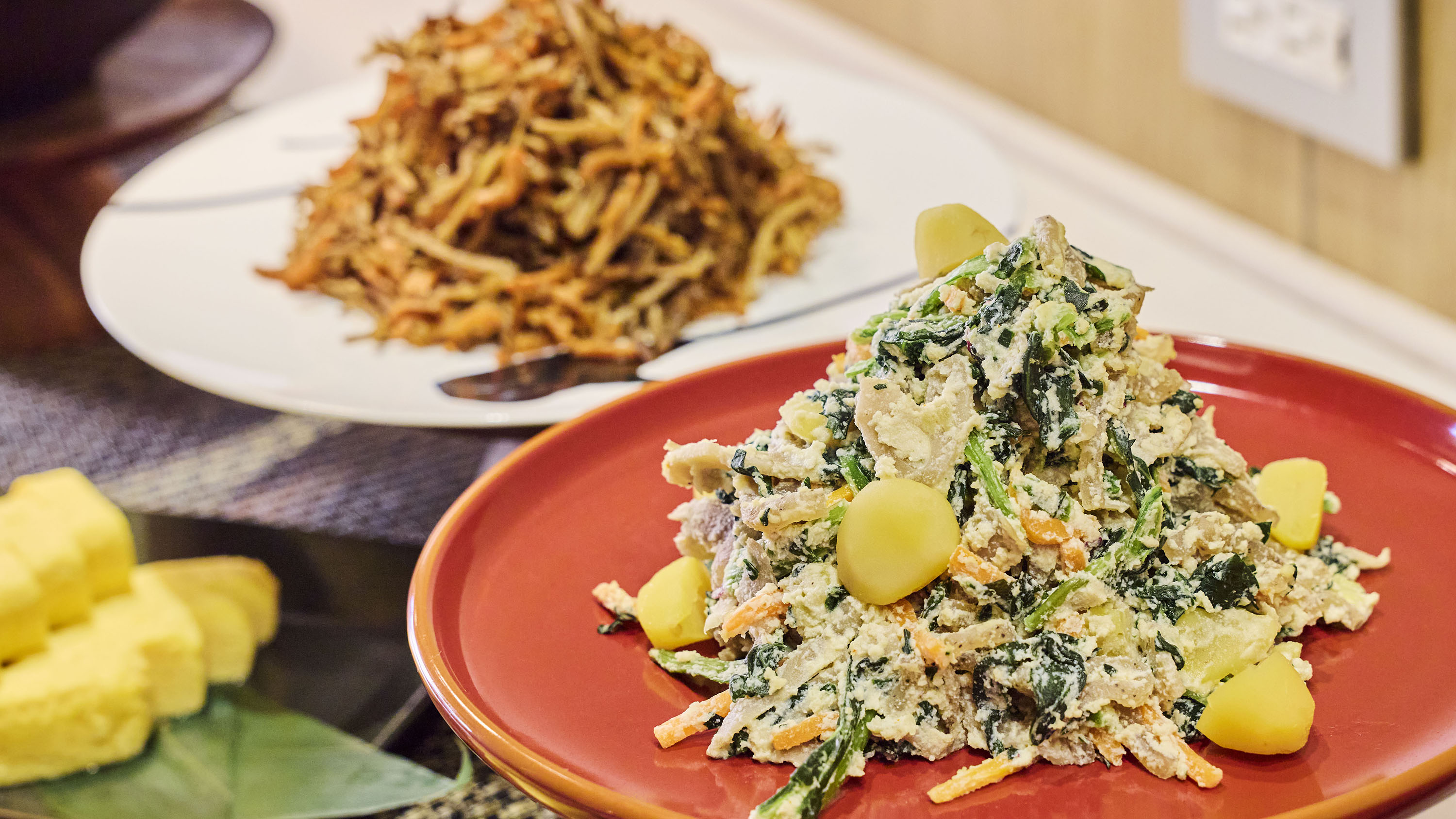 朝食ビュッフェ｜地元の恵みをたっぷり。心もお腹も満たされる、彩り豊かなおばんざい。