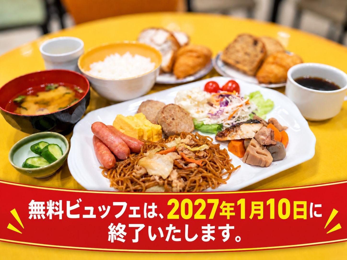 【楽天スーパーSALE】スタンダード宿泊プラン♪◇朝食ビュッフェ無料サービス◇