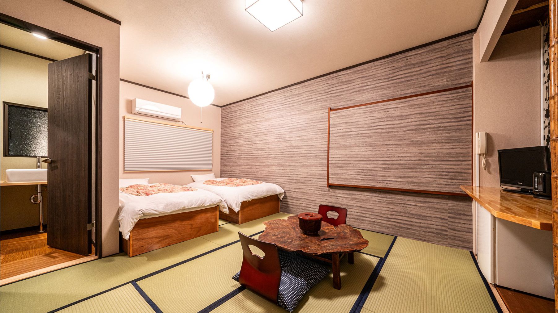 ◆和室ツインルーム1間/トイレ付(禁煙)　※令和6年改装